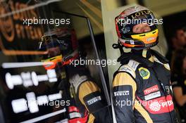 Romain Grosjean (FRA) Lotus F1 Team. 03.07.2015. Formula 1 World Championship, Rd 9, British Grand Prix, Silverstone, England, Practice Day.
