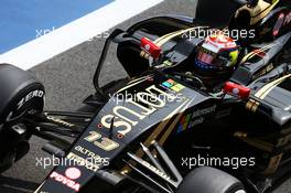 Pastor Maldonado (VEN) Lotus F1 E23. 03.07.2015. Formula 1 World Championship, Rd 9, British Grand Prix, Silverstone, England, Practice Day.