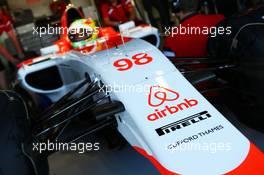 Roberto Merhi (ESP) Manor Marussia F1 Team. 03.07.2015. Formula 1 World Championship, Rd 9, British Grand Prix, Silverstone, England, Practice Day.