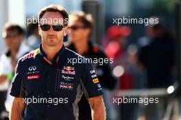 Christian Horner (GBR) Red Bull Racing Team Principal. 03.07.2015. Formula 1 World Championship, Rd 9, British Grand Prix, Silverstone, England, Practice Day.