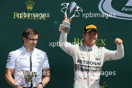 Nico Rosberg (GER), Mercedes AMG F1 Team  05.07.2015. Formula 1 World Championship, Rd 9, British Grand Prix, Silverstone, England, Race Day.