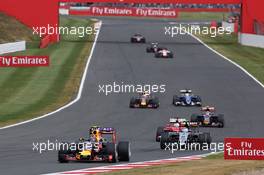 Daniil Kvyat (RUS) Red Bull Racing RB11. 05.07.2015. Formula 1 World Championship, Rd 9, British Grand Prix, Silverstone, England, Race Day.