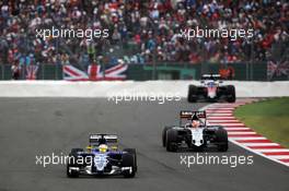 Marcus Ericsson (SWE) Sauber C34. 05.07.2015. Formula 1 World Championship, Rd 9, British Grand Prix, Silverstone, England, Race Day.