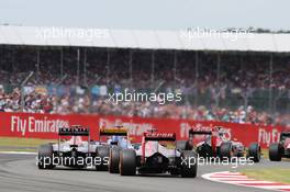 Max Verstappen (NLD) Scuderia Toro Rosso STR10. 05.07.2015. Formula 1 World Championship, Rd 9, British Grand Prix, Silverstone, England, Race Day.