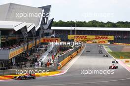 Daniil Kvyat (RUS) Red Bull Racing RB11. 05.07.2015. Formula 1 World Championship, Rd 9, British Grand Prix, Silverstone, England, Race Day.