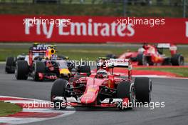 Kimi Raikkonen (FIN) Ferrari SF15-T. 05.07.2015. Formula 1 World Championship, Rd 9, British Grand Prix, Silverstone, England, Race Day.