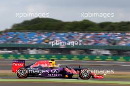 Daniel Ricciardo (AUS), Red Bull Racing  04.07.2015. Formula 1 World Championship, Rd 9, British Grand Prix, Silverstone, England, Qualifying Day.