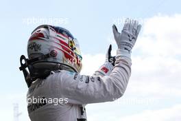 Lewis Hamilton (GBR), Mercedes AMG F1 Team  04.07.2015. Formula 1 World Championship, Rd 9, British Grand Prix, Silverstone, England, Qualifying Day.