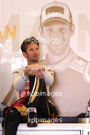 Romain Grosjean (FRA), Lotus F1 Team  04.07.2015. Formula 1 World Championship, Rd 9, British Grand Prix, Silverstone, England, Qualifying Day.