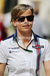Susie Wolff (GBR) Williams Development Driver. 04.07.2015. Formula 1 World Championship, Rd 9, British Grand Prix, Silverstone, England, Qualifying Day.