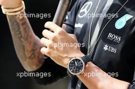 Lewis Hamilton (GBR) Mercedes AMG F1. 04.07.2015. Formula 1 World Championship, Rd 9, British Grand Prix, Silverstone, England, Qualifying Day.