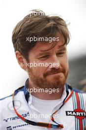 Rob Smedley (GBR) Williams Head of Vehicle Performance. 04.07.2015. Formula 1 World Championship, Rd 9, British Grand Prix, Silverstone, England, Qualifying Day.
