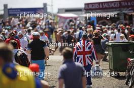 Fans. 04.07.2015. Formula 1 World Championship, Rd 9, British Grand Prix, Silverstone, England, Qualifying Day.