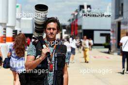 Russell Batchelor (GBR) XPB Images Photographer. 04.07.2015. Formula 1 World Championship, Rd 9, British Grand Prix, Silverstone, England, Qualifying Day.