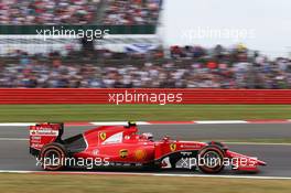 Kimi Raikkonen (FIN) Ferrari SF15-T. 04.07.2015. Formula 1 World Championship, Rd 9, British Grand Prix, Silverstone, England, Qualifying Day.