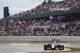 Daniel Ricciardo (AUS) Red Bull Racing RB11. 04.07.2015. Formula 1 World Championship, Rd 9, British Grand Prix, Silverstone, England, Qualifying Day.