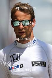 Jenson Button (GBR), McLaren Honda  04.07.2015. Formula 1 World Championship, Rd 9, British Grand Prix, Silverstone, England, Qualifying Day.
