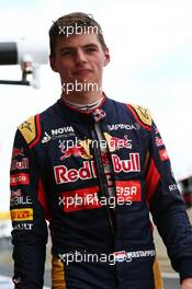 Max Verstappen (NLD) Scuderia Toro Rosso. 04.07.2015. Formula 1 World Championship, Rd 9, British Grand Prix, Silverstone, England, Qualifying Day.