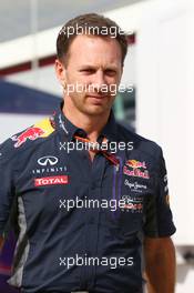 Christian Horner (GBR) Red Bull Racing Team Principal. 04.07.2015. Formula 1 World Championship, Rd 9, British Grand Prix, Silverstone, England, Qualifying Day.