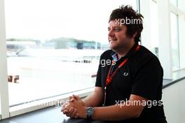 Ben Hunt (GBR) Sun Journalist. 04.07.2015. Formula 1 World Championship, Rd 9, British Grand Prix, Silverstone, England, Qualifying Day.
