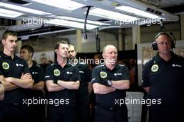 Lotus F1 Team mechanics 04.07.2015. Formula 1 World Championship, Rd 9, British Grand Prix, Silverstone, England, Qualifying Day.