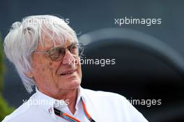 Bernie Ecclestone (GBR). 04.07.2015. Formula 1 World Championship, Rd 9, British Grand Prix, Silverstone, England, Qualifying Day.