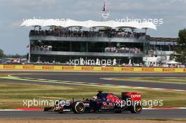Max Verstappen (NLD) Scuderia Toro Rosso STR10. 04.07.2015. Formula 1 World Championship, Rd 9, British Grand Prix, Silverstone, England, Qualifying Day.