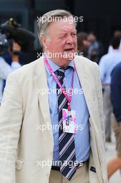 The Rt Hon Ken Clarke MP (GBR). 05.07.2015. Formula 1 World Championship, Rd 9, British Grand Prix, Silverstone, England, Race Day.