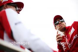 Sebastian Vettel (GER), Scuderia Ferrari  05.07.2015. Formula 1 World Championship, Rd 9, British Grand Prix, Silverstone, England, Race Day.