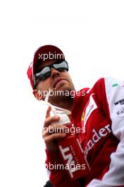 Kimi Raikkonen (FIN), Scuderia Ferrari  05.07.2015. Formula 1 World Championship, Rd 9, British Grand Prix, Silverstone, England, Race Day.