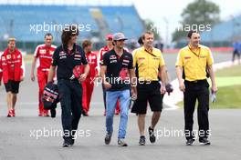 Carlos Sainz (ESP), Scuderia Toro Rosso  02.07.2015. Formula 1 World Championship, Rd 9, British Grand Prix, Silverstone, England, Preparation Day.