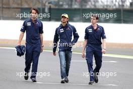Felipe Nasr (BRA), Sauber F1 Team  02.07.2015. Formula 1 World Championship, Rd 9, British Grand Prix, Silverstone, England, Preparation Day.