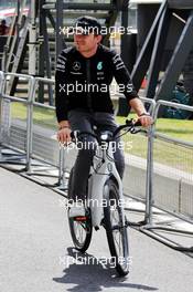 Nico Rosberg (GER) Mercedes AMG F1. 02.07.2015. Formula 1 World Championship, Rd 9, British Grand Prix, Silverstone, England, Preparation Day.