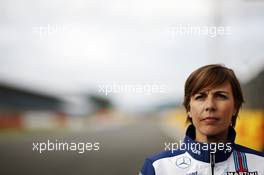 Claire Williams (GBR) Williams Deputy Team Principal. 02.07.2015. Formula 1 World Championship, Rd 9, British Grand Prix, Silverstone, England, Preparation Day.