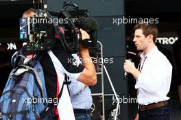 Anthony Davidson (GBR) Sky Sports F1 Presenter. 02.07.2015. Formula 1 World Championship, Rd 9, British Grand Prix, Silverstone, England, Preparation Day.