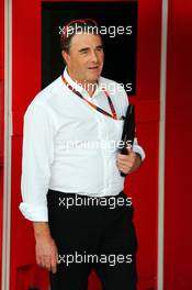 Nigel Mansell (GBR). 02.07.2015. Formula 1 World Championship, Rd 9, British Grand Prix, Silverstone, England, Preparation Day.