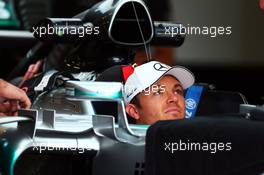 Nico Rosberg (GER) Mercedes AMG F1 W06. 02.07.2015. Formula 1 World Championship, Rd 9, British Grand Prix, Silverstone, England, Preparation Day.
