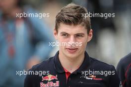 Max Verstappen (NLD) Scuderia Toro Rosso. 02.07.2015. Formula 1 World Championship, Rd 9, British Grand Prix, Silverstone, England, Preparation Day.