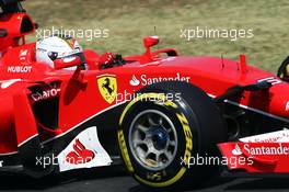 Sebastian Vettel (GER) Ferrari SF15-T. 24.07.2015. Formula 1 World Championship, Rd 10, Hungarian Grand Prix, Budapest, Hungary, Practice Day.