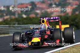 Daniel Ricciardo (AUS) Red Bull Racing RB11. 24.07.2015. Formula 1 World Championship, Rd 10, Hungarian Grand Prix, Budapest, Hungary, Practice Day.