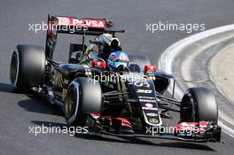 Jolyon Palmer (GBR) Lotus F1 E23 Test and Reserve Driver. 24.07.2015. Formula 1 World Championship, Rd 10, Hungarian Grand Prix, Budapest, Hungary, Practice Day.