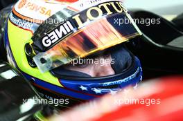 Pastor Maldonado (VEN) Lotus F1 E23. 24.07.2015. Formula 1 World Championship, Rd 10, Hungarian Grand Prix, Budapest, Hungary, Practice Day.