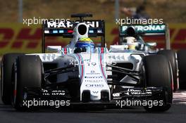 Felipe Massa (BRA) Williams FW37. 24.07.2015. Formula 1 World Championship, Rd 10, Hungarian Grand Prix, Budapest, Hungary, Practice Day.