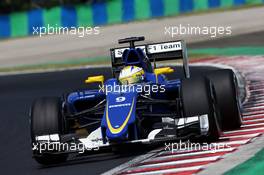 Marcus Ericsson (SWE) Sauber C34. 24.07.2015. Formula 1 World Championship, Rd 10, Hungarian Grand Prix, Budapest, Hungary, Practice Day.
