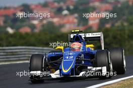 Felipe Nasr (BRA) Sauber C34. 24.07.2015. Formula 1 World Championship, Rd 10, Hungarian Grand Prix, Budapest, Hungary, Practice Day.