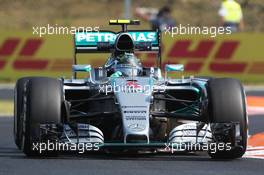 Nico Rosberg (GER) Mercedes AMG F1 W06. 24.07.2015. Formula 1 World Championship, Rd 10, Hungarian Grand Prix, Budapest, Hungary, Practice Day.