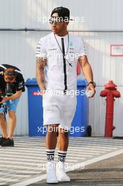 Lewis Hamilton (GBR) Mercedes AMG F1. 24.07.2015. Formula 1 World Championship, Rd 10, Hungarian Grand Prix, Budapest, Hungary, Practice Day.
