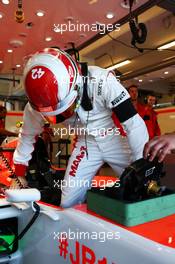 Fabio Leimer (SUI) Manor Marussia F1 Team Test and Reserve Driver. 24.07.2015. Formula 1 World Championship, Rd 10, Hungarian Grand Prix, Budapest, Hungary, Practice Day.