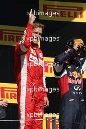 Sebastian Vettel (GER), Scuderia Ferrari  26.07.2015. Formula 1 World Championship, Rd 10, Hungarian Grand Prix, Budapest, Hungary, Race Day.