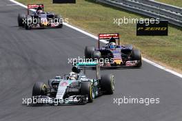 Lewis Hamilton (GBR), Mercedes AMG F1 Team  26.07.2015. Formula 1 World Championship, Rd 10, Hungarian Grand Prix, Budapest, Hungary, Race Day.